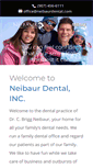 Mobile Screenshot of neibaurdental.com